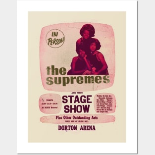 Diana Ross and the Supremes concert poster Posters and Art